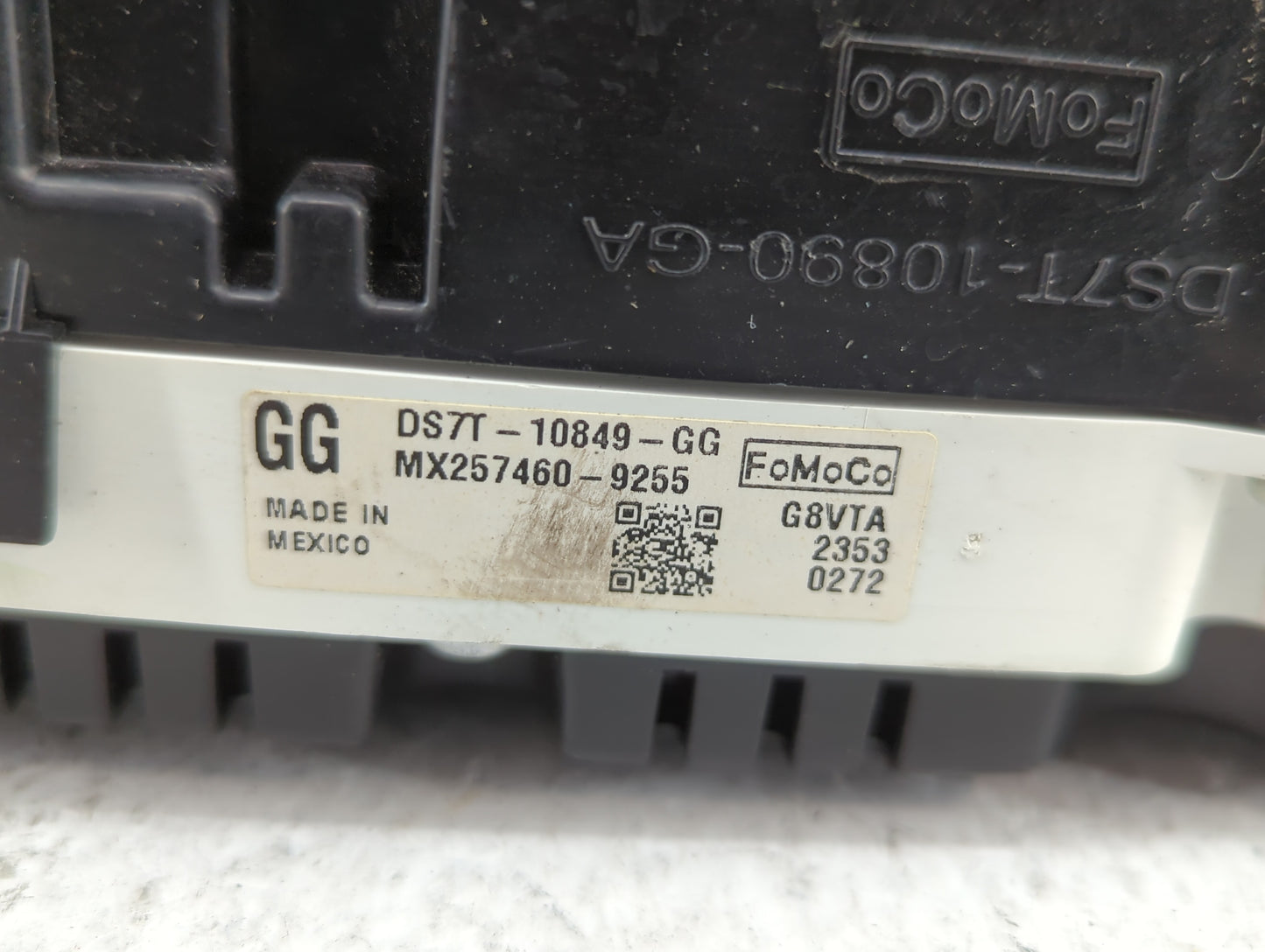 2013 Ford Fusion Instrument Cluster Speedometer Gauges P/N:DS7T-10849-EH Fits OEM Used Auto Parts - Oemusedautoparts1.com