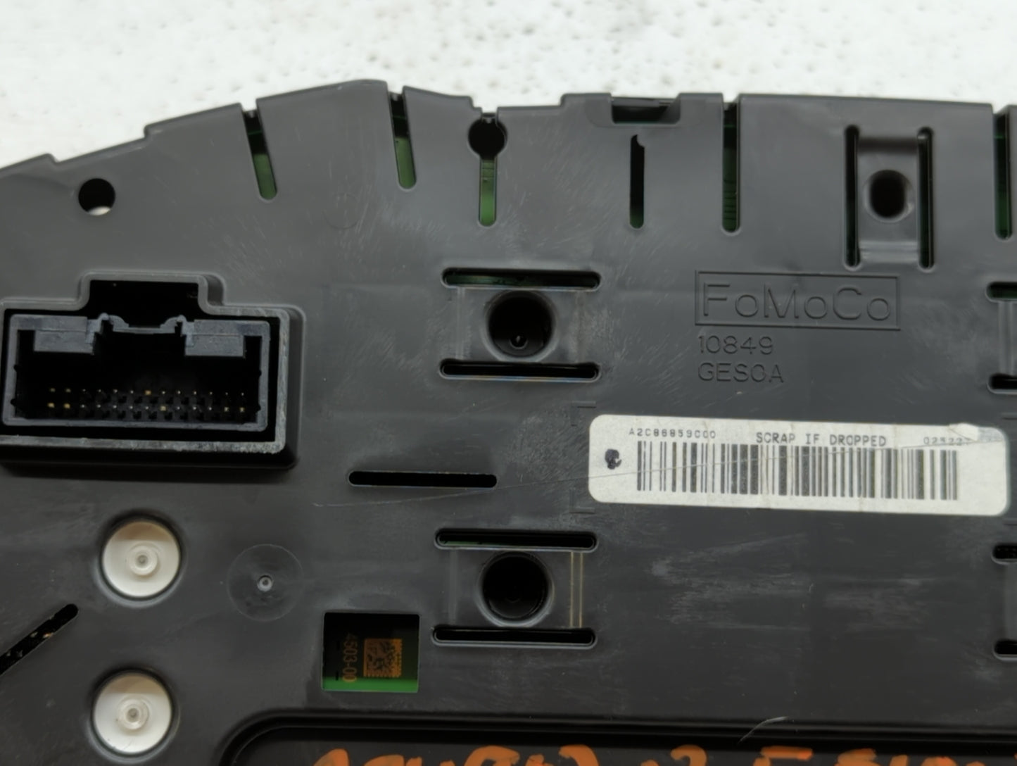 2013 Ford Fusion Instrument Cluster Speedometer Gauges P/N:DS7T-10849-EJ DS7T-10849-EH Fits OEM Used Auto Parts - Oemusedaut