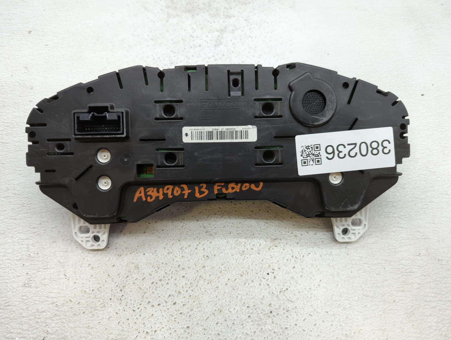 2013 Ford Fusion Instrument Cluster Speedometer Gauges P/N:DS7T-10849-EJ DS7T-10849-EH Fits OEM Used Auto Parts - Oemusedaut