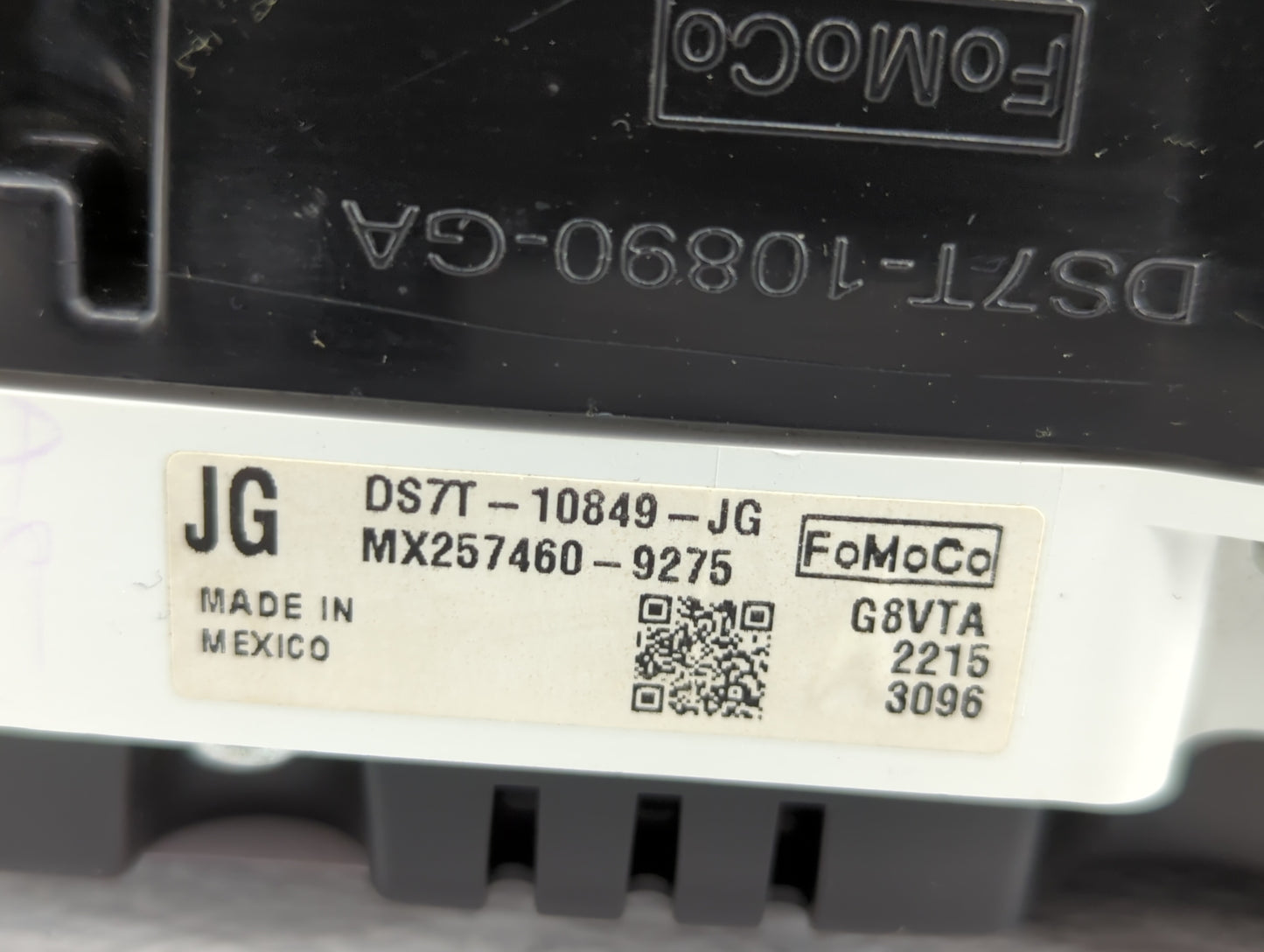 2013 Ford Fusion Instrument Cluster Speedometer Gauges P/N:DS7T-10849-JJ DS7T-10849-JA, DS7T-10849-JG Fits OEM Used Auto Par