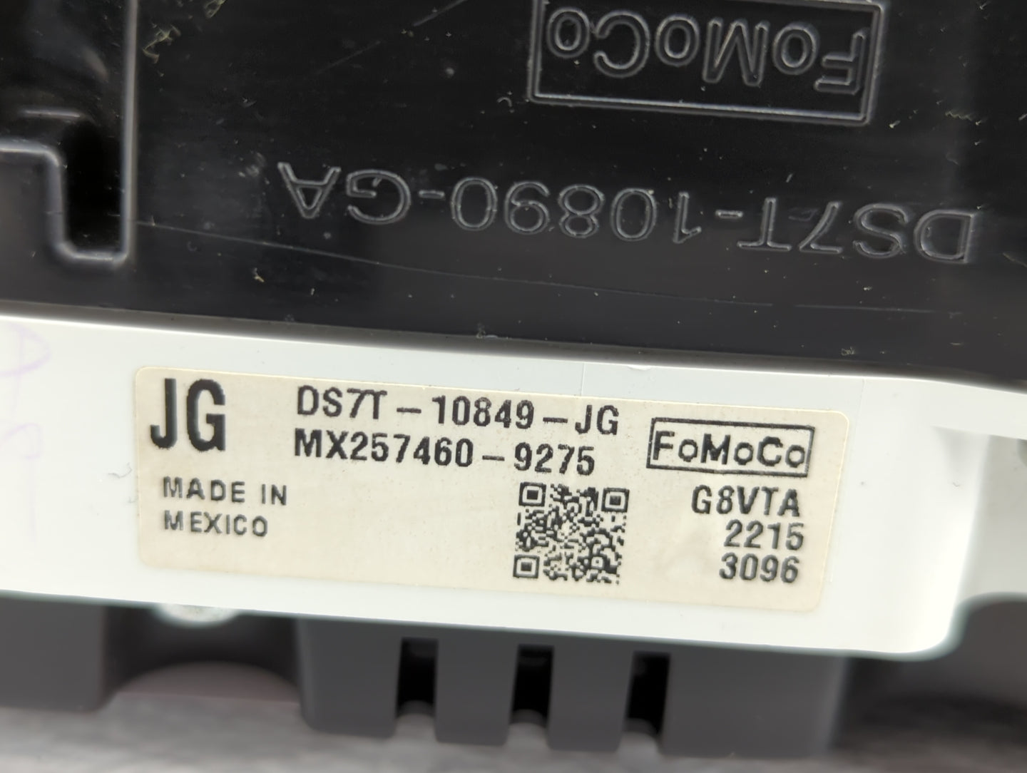 2013 Ford Fusion Instrument Cluster Speedometer Gauges P/N:DS7T-10849-JJ DS7T-10849-JA, DS7T-10849-JG Fits OEM Used Auto Par