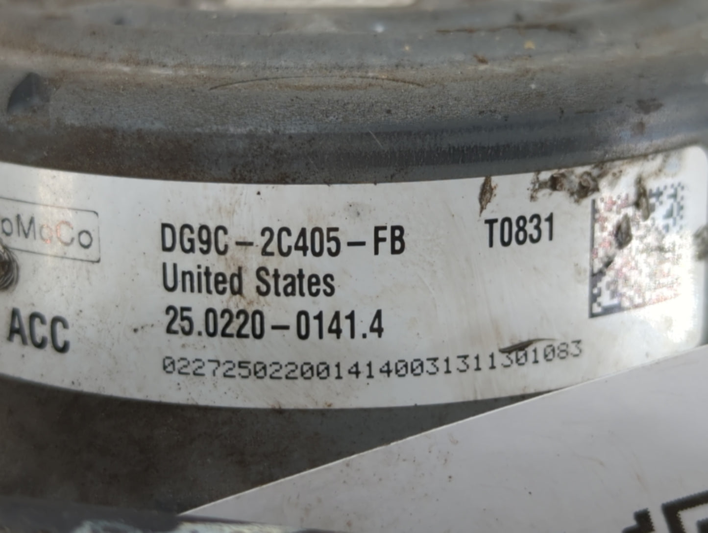 2013 Ford Fusion ABS Pump Control Module Replacement P/N:DG9C-2C405-FB Fits OEM Used Auto Parts - Oemusedautoparts1.com