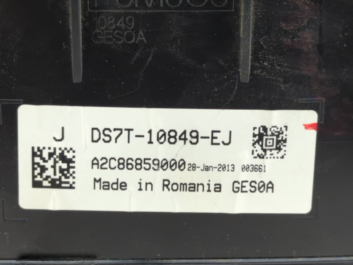 2013 Ford Fusion Instrument Cluster Speedometer Gauges P/N:DS7T-10849-EJ DS7T-10849-EH Fits OEM Used Auto Parts - Oemusedaut