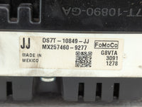 2013 Ford Fusion Instrument Cluster Speedometer Gauges P/N:DS7T-10849-JJ DS7T-10849-JA, DS7T-10849-JG Fits OEM Used Auto Par