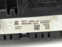 2013 Ford Fusion Instrument Cluster Speedometer Gauges P/N:DS7T-10849-JJ DS7T-10849-JA, DS7T-10849-JG Fits OEM Used Auto Par