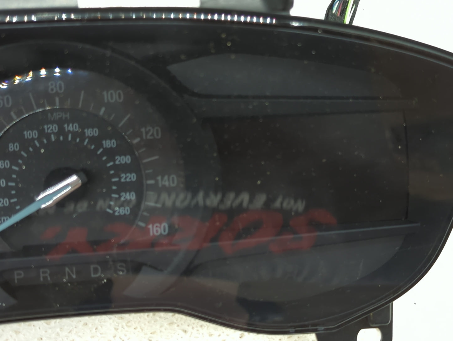 2013 Ford Fusion Instrument Cluster Speedometer Gauges P/N:DS7T-10849-JJ DS7T-10849-JA, DS7T-10849-JG Fits OEM Used Auto Par