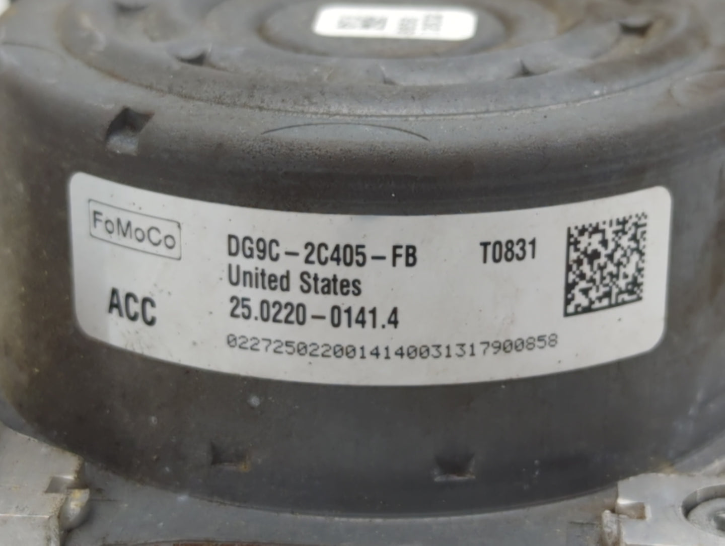 2013 Ford Fusion ABS Pump Control Module Replacement P/N:DG9C-2C405-AH DG9C-2C405-FB Fits OEM Used Auto Parts - Oemusedautop