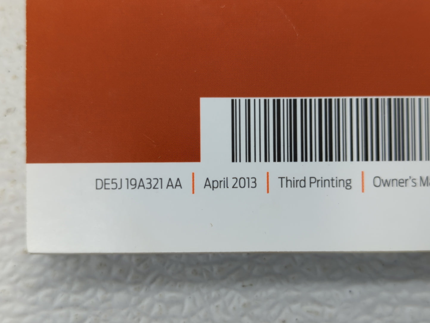 2013 Ford Fusion Owners Manual Book Guide OEM Used Auto Parts - Oemusedautoparts1.com