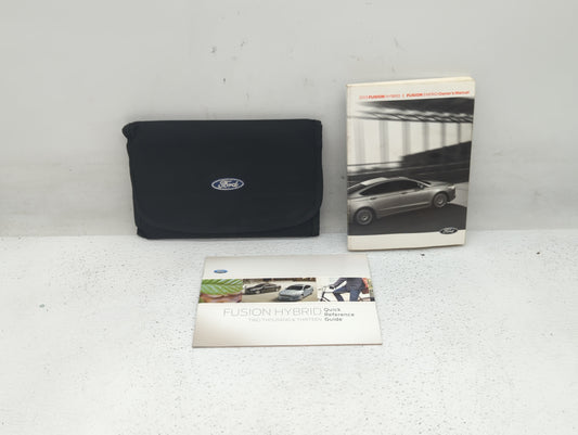 2013 Ford Fusion Owners Manual Book Guide OEM Used Auto Parts - Oemusedautoparts1.com