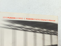 2013 Ford Fusion Owners Manual Book Guide OEM Used Auto Parts - Oemusedautoparts1.com