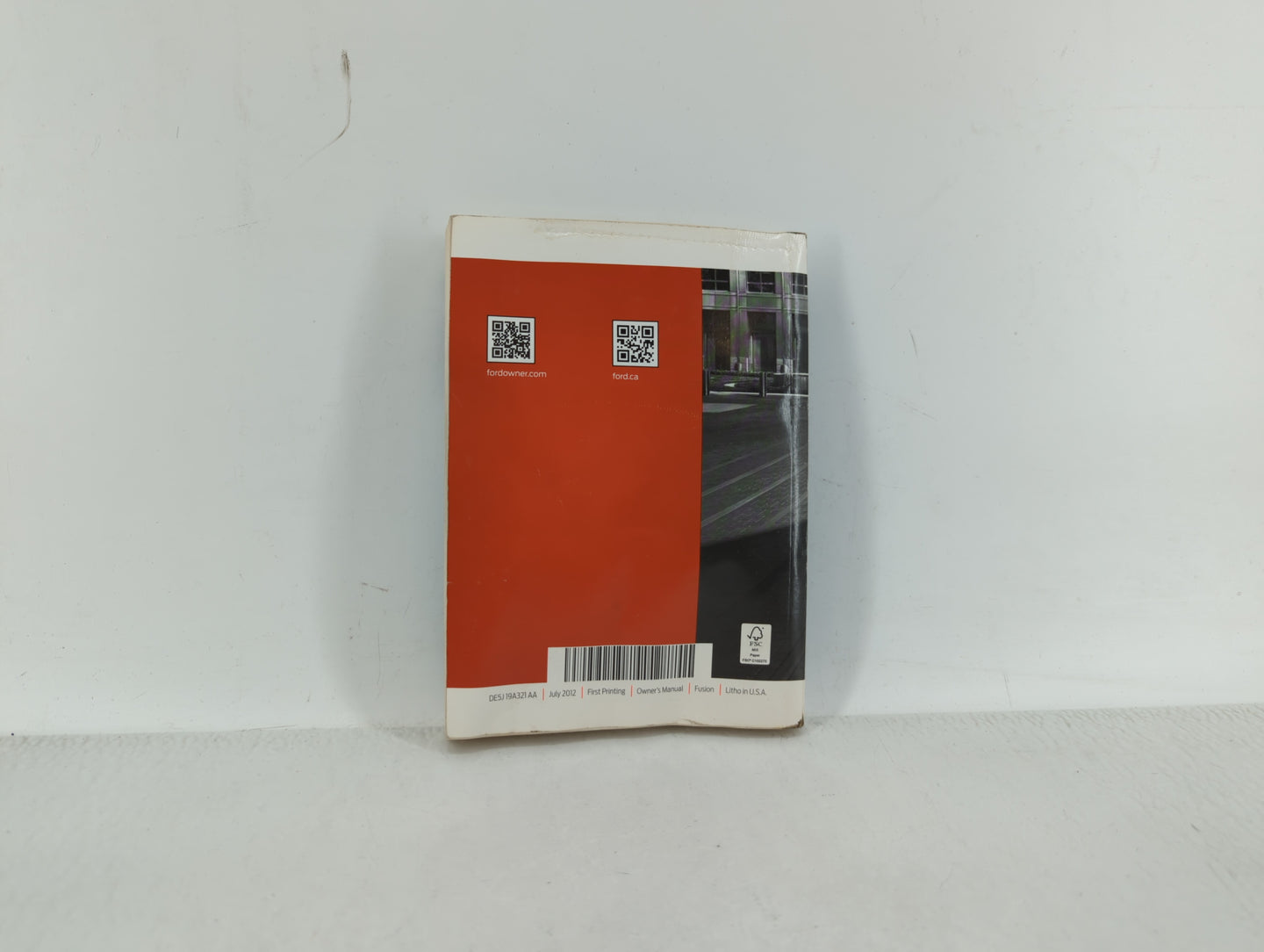 2013 Ford Fusion Owners Manual Book Guide OEM Used Auto Parts - Oemusedautoparts1.com