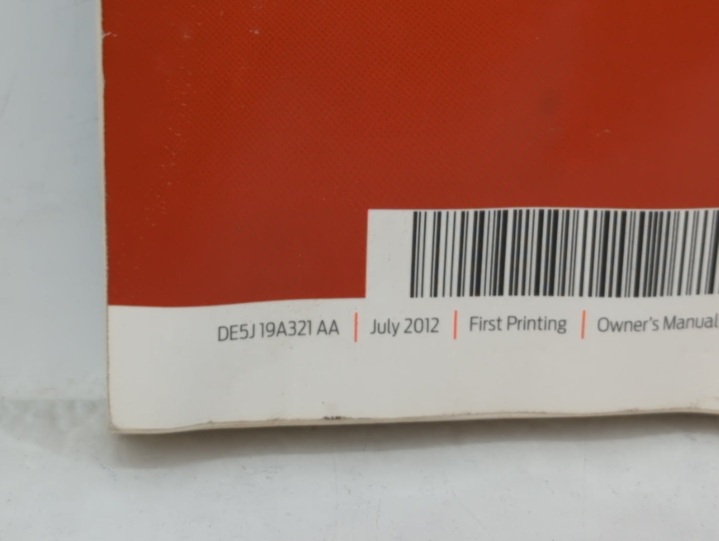 2013 Ford Fusion Owners Manual Book Guide OEM Used Auto Parts - Oemusedautoparts1.com