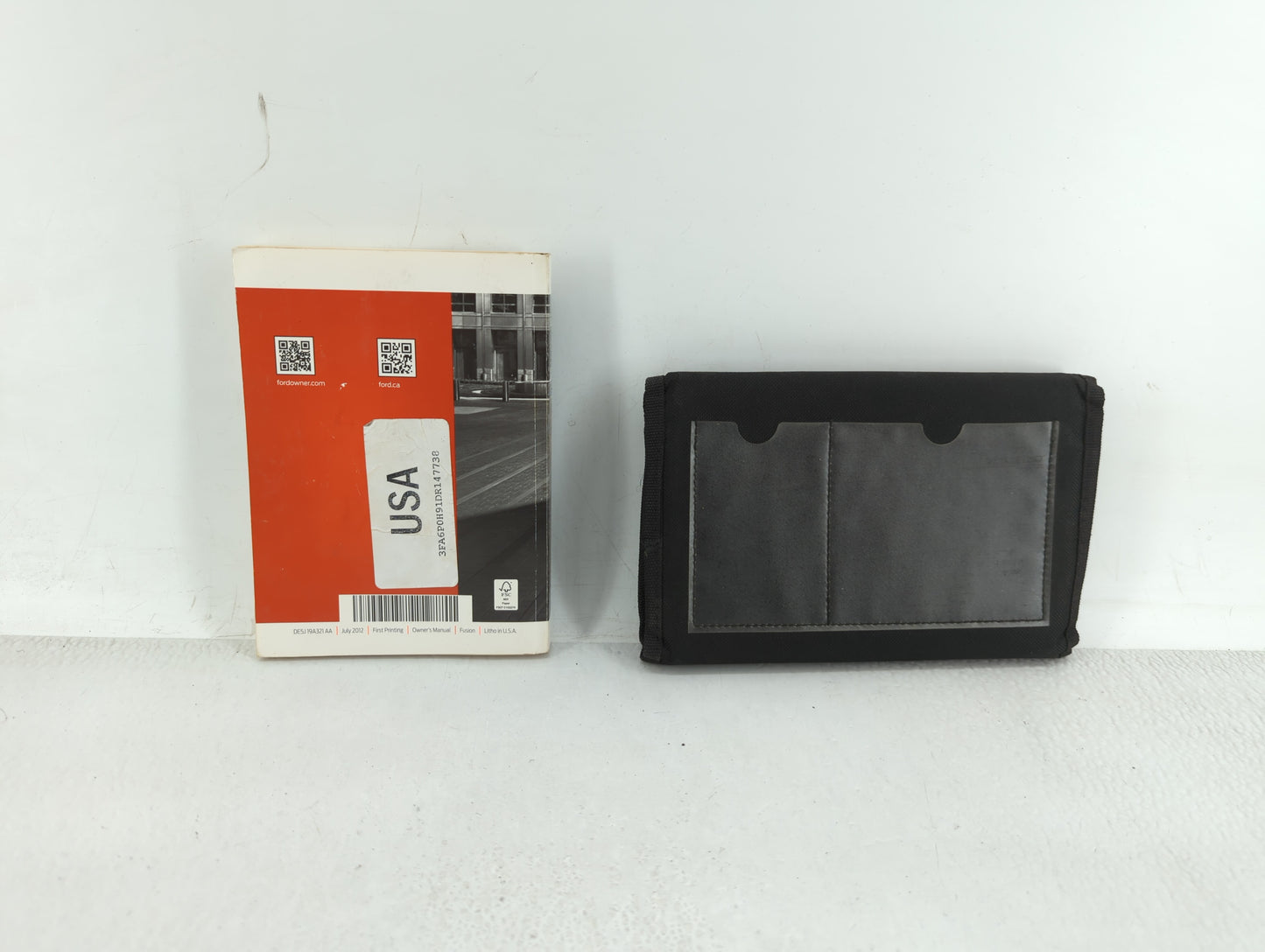 2013 Ford Fusion Owners Manual Book Guide OEM Used Auto Parts - Oemusedautoparts1.com