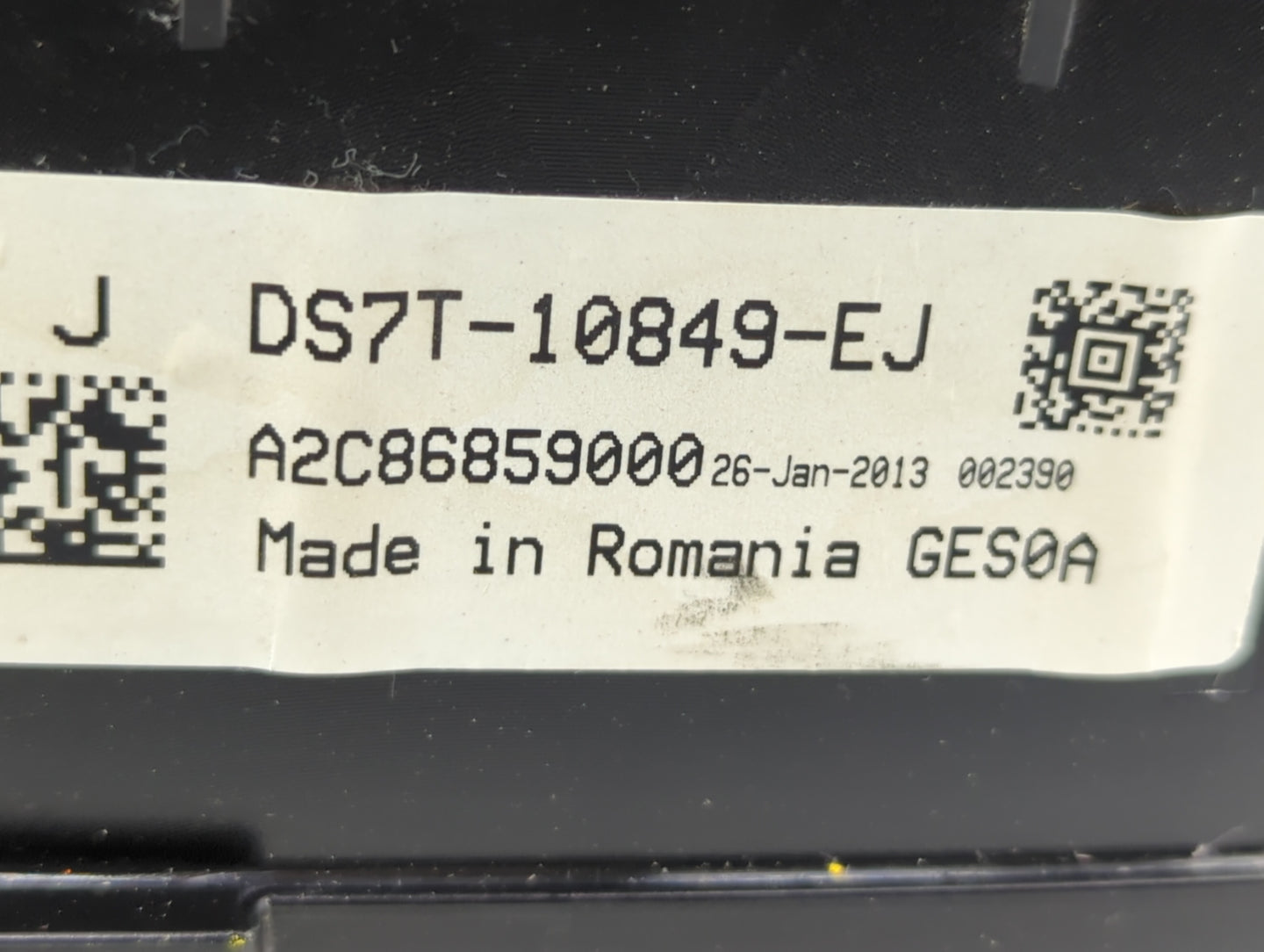 2013 Ford Fusion Instrument Cluster Speedometer Gauges P/N:DS7T-10849-EJ DS7T-10849-NL Fits OEM Used Auto Parts - Oemusedaut