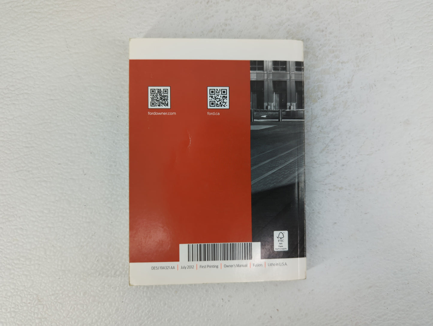 2013 Ford Fusion Owners Manual Book Guide OEM Used Auto Parts - Oemusedautoparts1.com