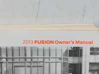 2013 Ford Fusion Owners Manual Book Guide OEM Used Auto Parts - Oemusedautoparts1.com