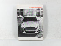2013 Ford Fusion Owners Manual Book Guide OEM Used Auto Parts - Oemusedautoparts1.com