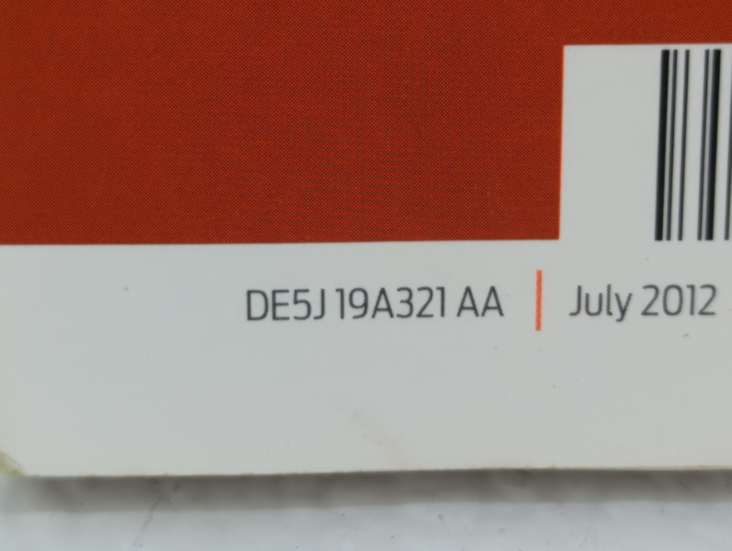 2013 Ford Fusion Owners Manual Book Guide OEM Used Auto Parts - Oemusedautoparts1.com