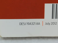 2013 Ford Fusion Owners Manual Book Guide OEM Used Auto Parts - Oemusedautoparts1.com