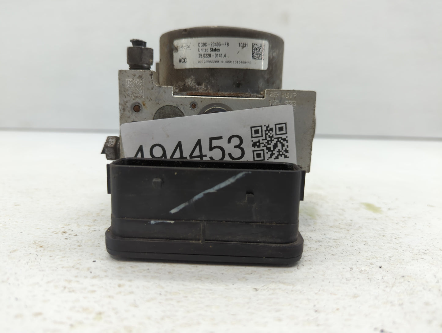 2013 Ford Fusion ABS Pump Control Module Replacement P/N:DG9C-2C405-AH DG9C-2C405-FB Fits OEM Used Auto Parts - Oemusedautop