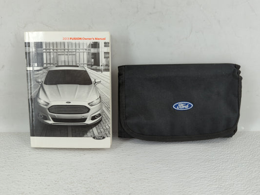 2013 Ford Fusion Owners Manual Book Guide OEM Used Auto Parts - Oemusedautoparts1.com