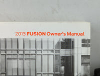 2013 Ford Fusion Owners Manual Book Guide OEM Used Auto Parts - Oemusedautoparts1.com