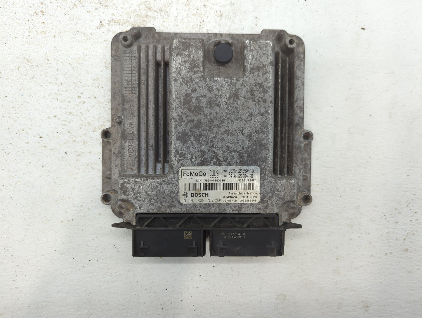 2013 Ford Fusion PCM Engine Control Computer ECU ECM PCU OEM P/N:DS7A-12A650-ANK DS7A-12A650-ANG, DG1A-12B684-AB Fits OEM Us