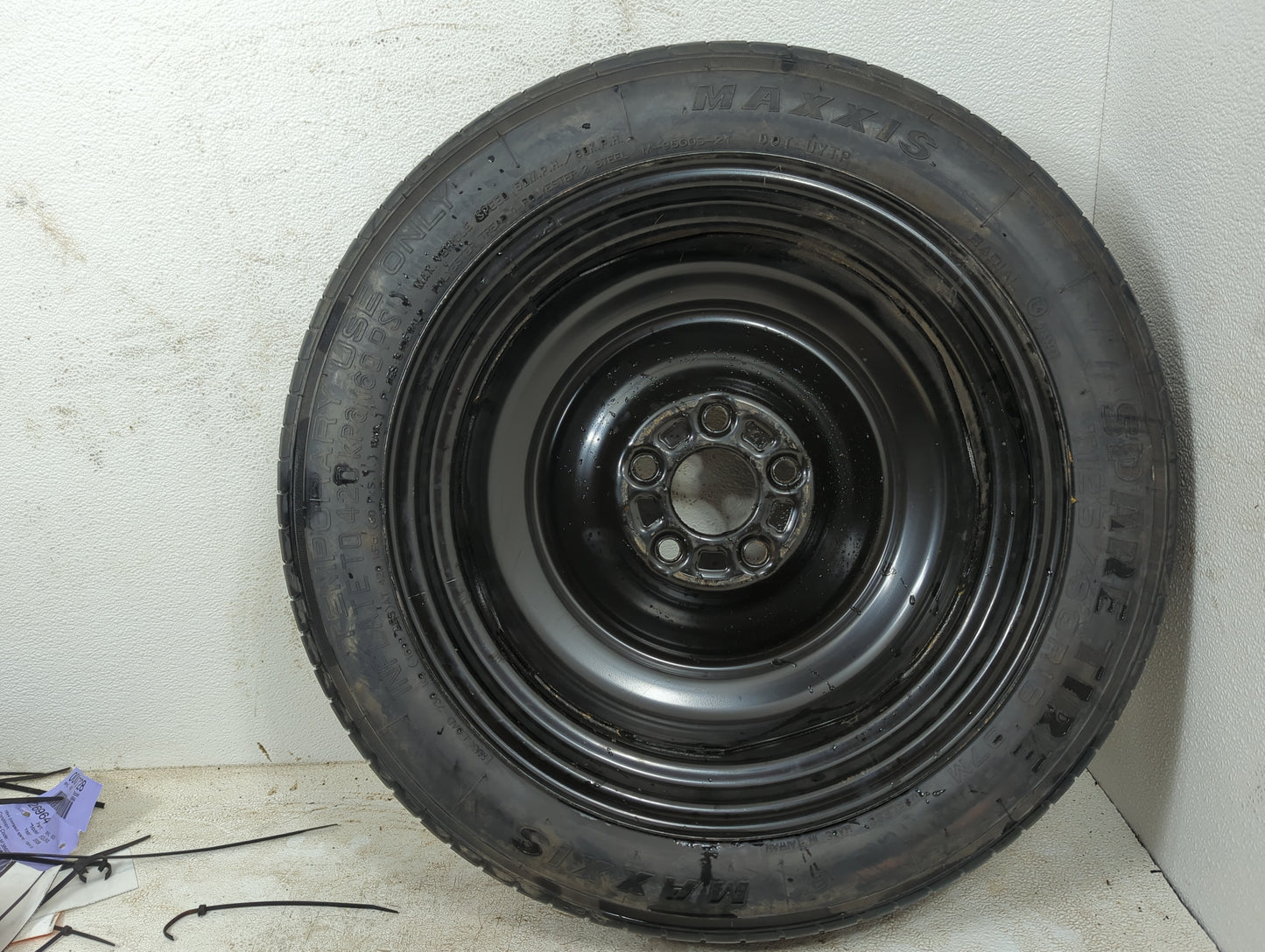 2013 Ford Fusion Spare Donut Tire Wheel Rim Oem - Oemusedautoparts1.com