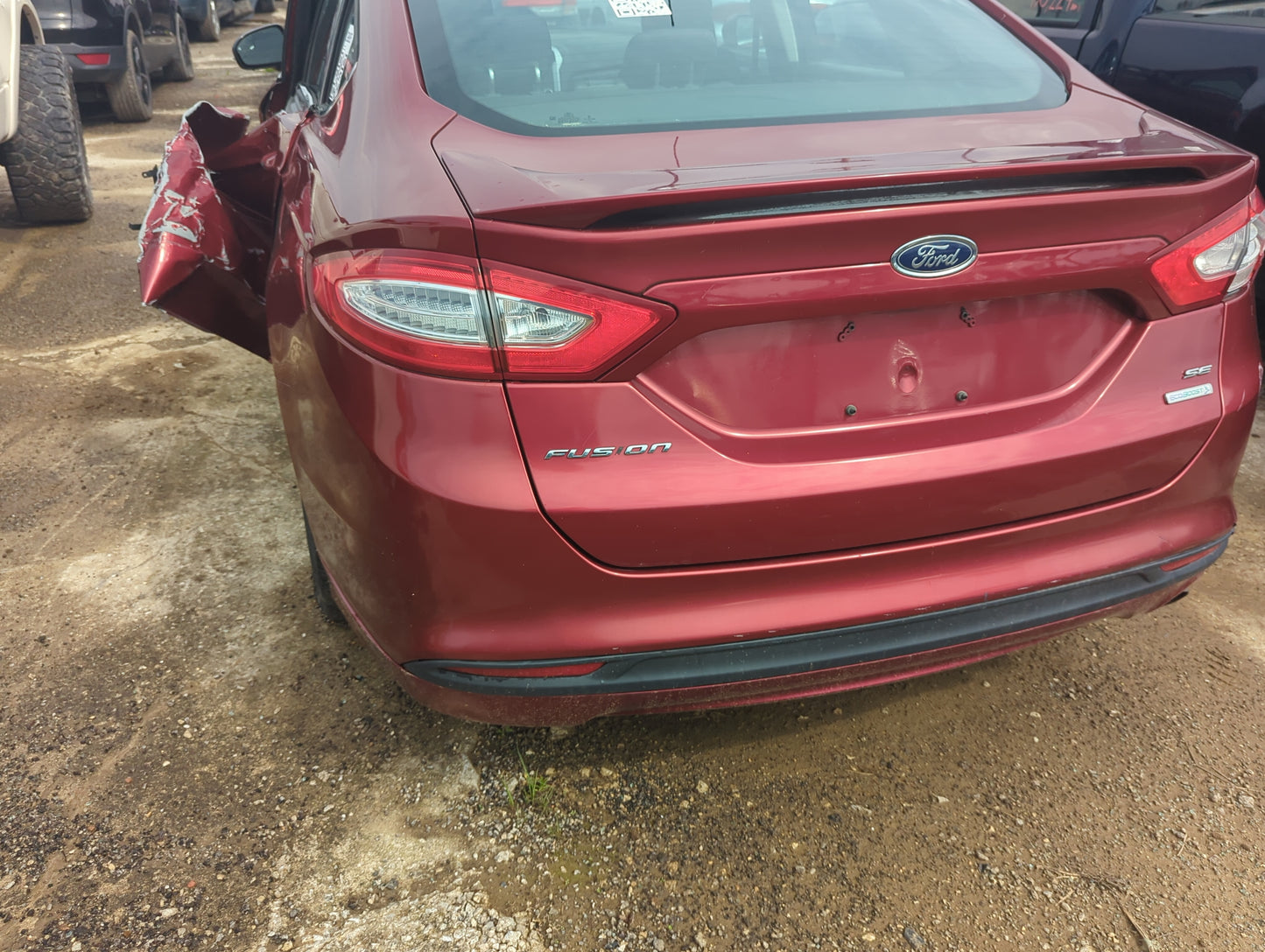 2013-2018 Ford Fusion Rear Bumper Assembly Oem 5008159 - Oemusedautoparts1.com