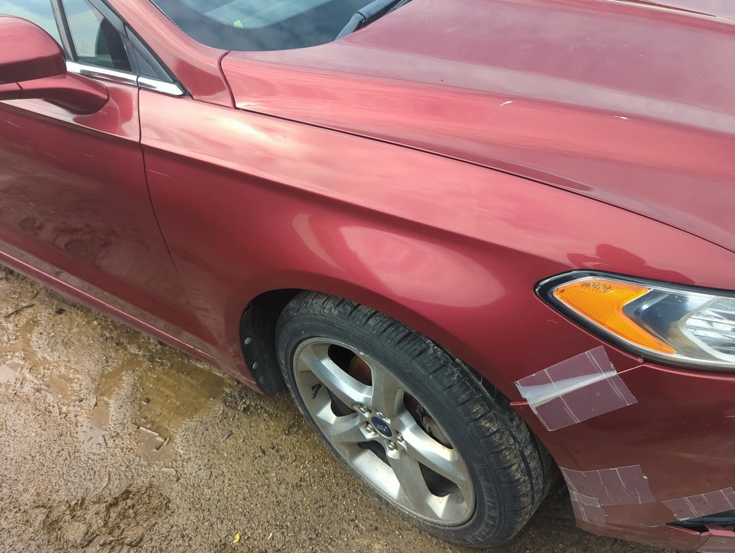 2013-2016 Ford Fusion Passenger Fender 5008192 - Oemusedautoparts1.com