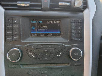 compare product 2013-2015 Ford Fusion Radio AM FM Cd Player Receiver Replacement Fits Fits 2013 2014 2015 OEM Used Auto Parts