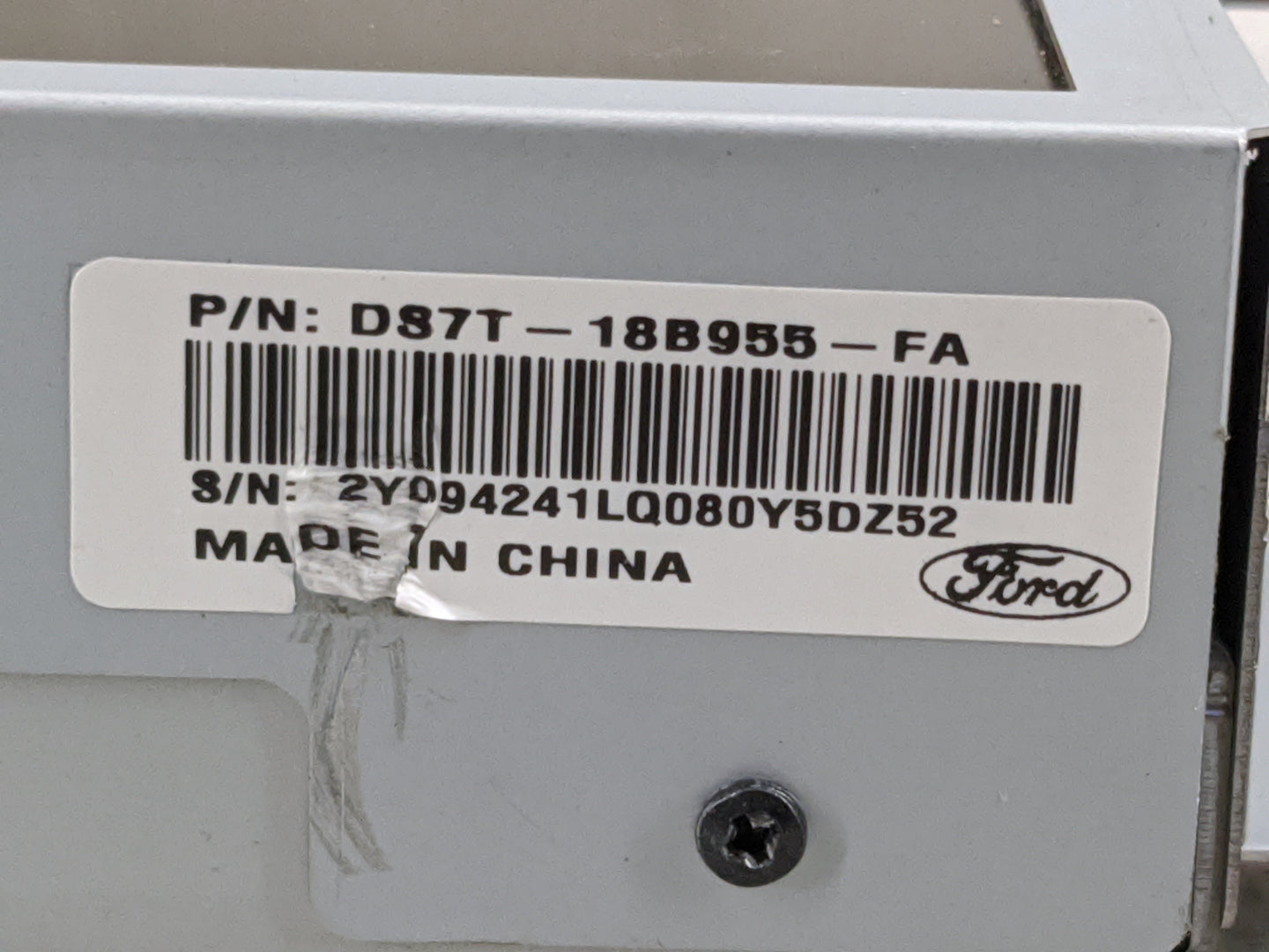 2013-2016 Ford Fusion Information Display Screen 5031467 - Oemusedautoparts1.com
