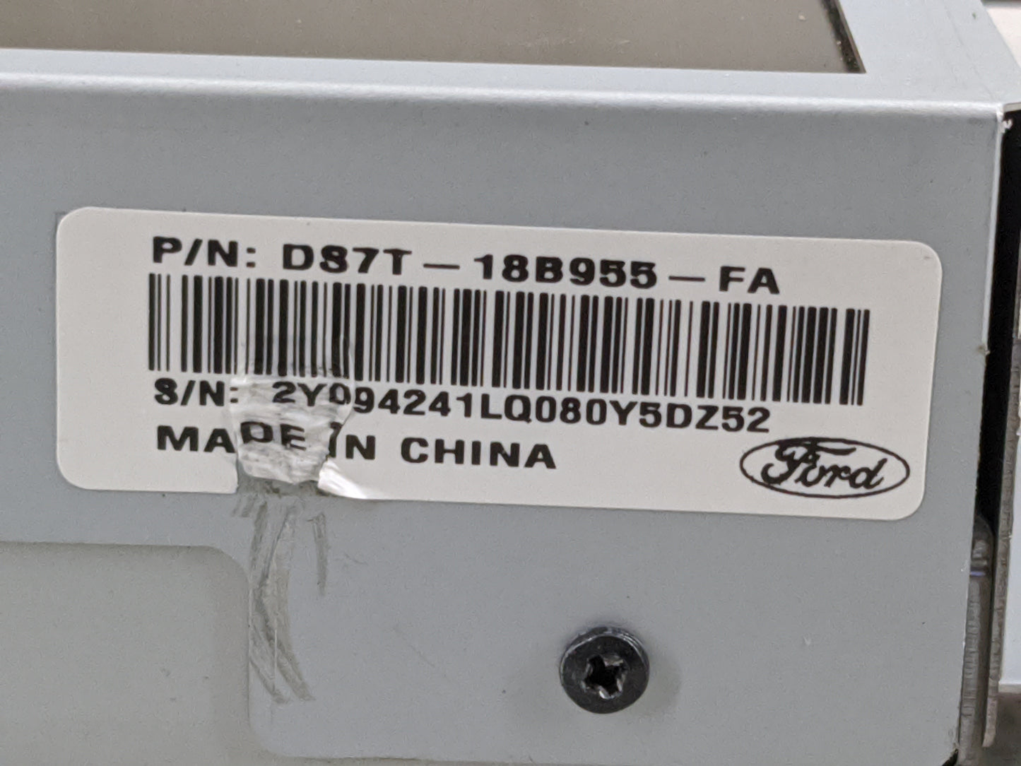 2013-2016 Ford Fusion Information Display Screen 5031467 - Oemusedautoparts1.com