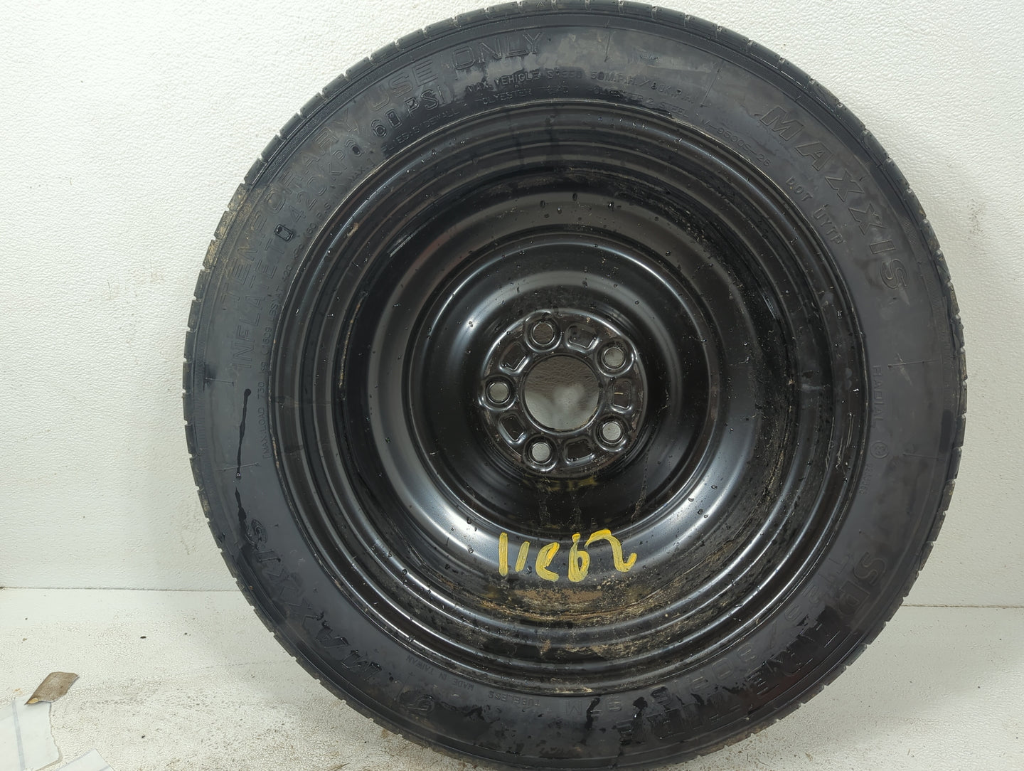 2013-2020 Ford Fusion Spare Donut Tire Wheel Rim Oem 5038239 - Oemusedautoparts1.com