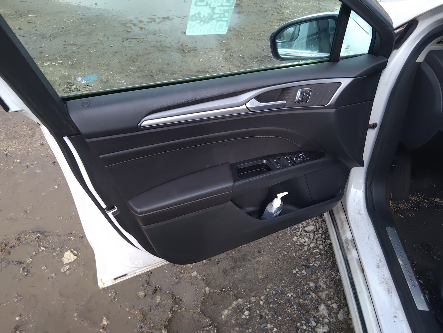 2013 Ford Fusion Front Left Driver Interior Door Panel Trim 5038840 - Oemusedautoparts1.com
