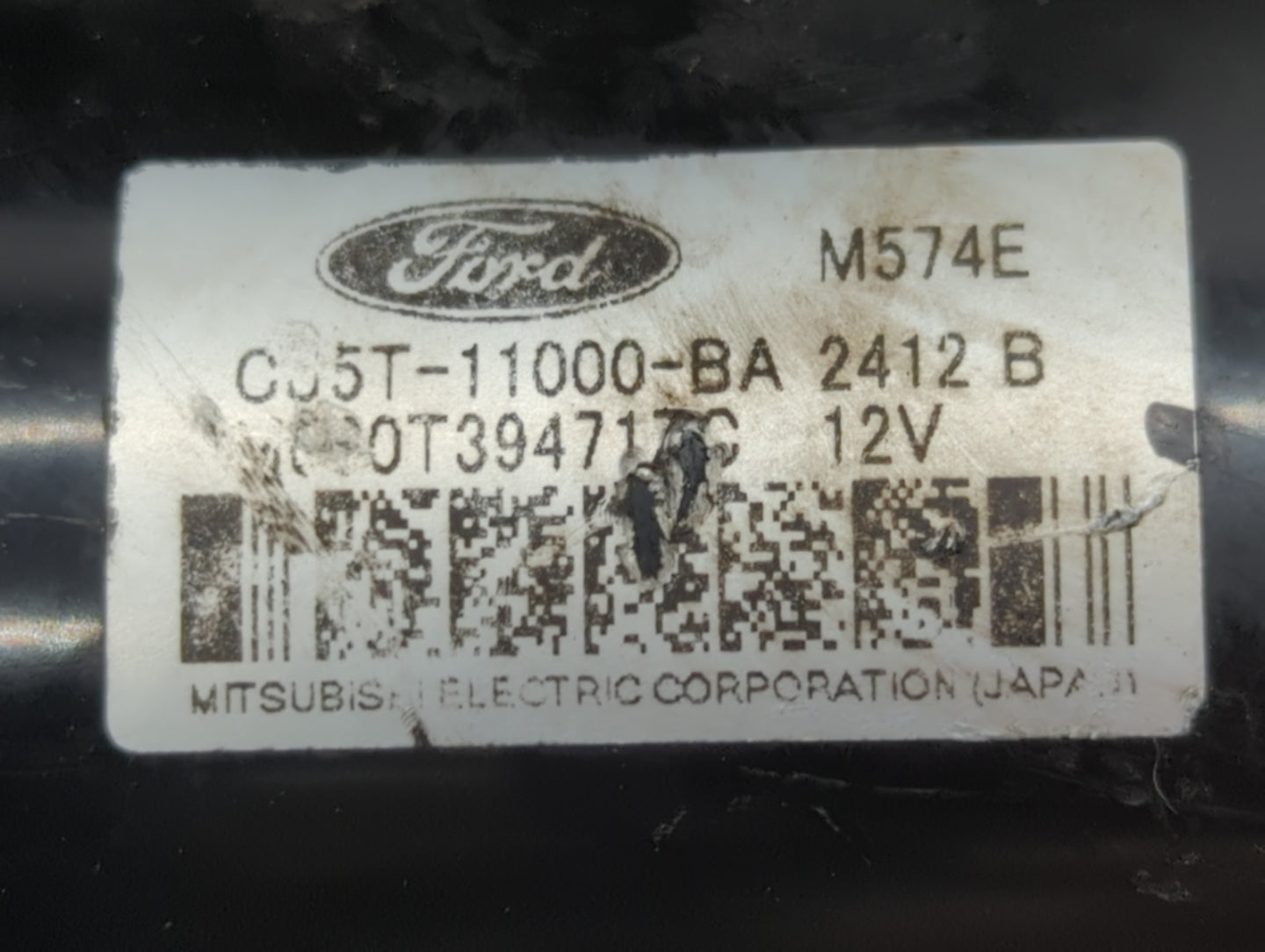 2013-2016 Ford Fusion Car Starter Motor Solenoid OEM P/N:CJ5T-11000-BA Fits Fits 2013 2014 2015 2016 OEM Used Auto Parts - O