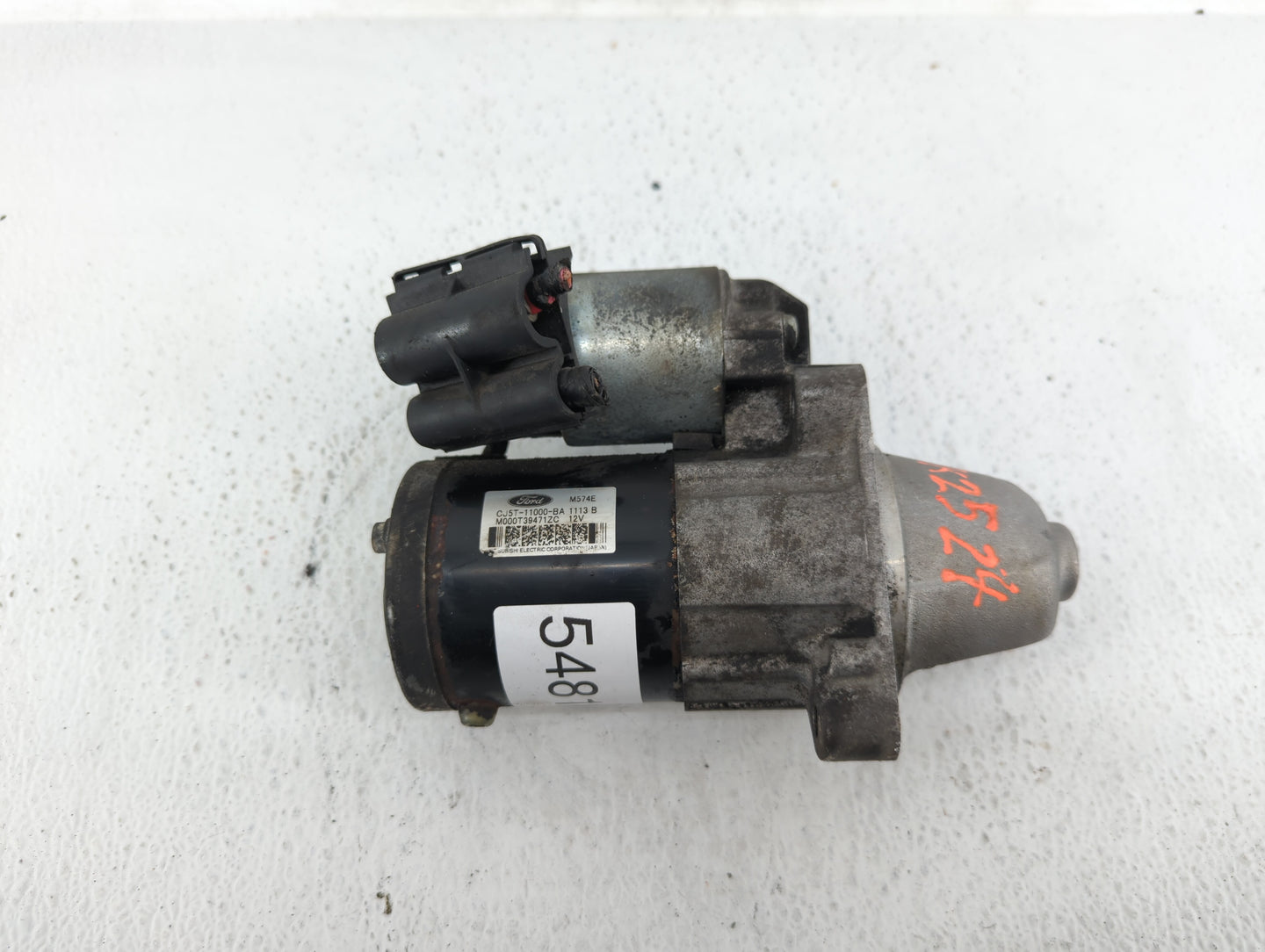 2013-2016 Ford Fusion Car Starter Motor Solenoid OEM P/N:M000T39471ZC CJ5T-11000-BA Fits Fits 2013 2014 2015 2016 OEM Used A