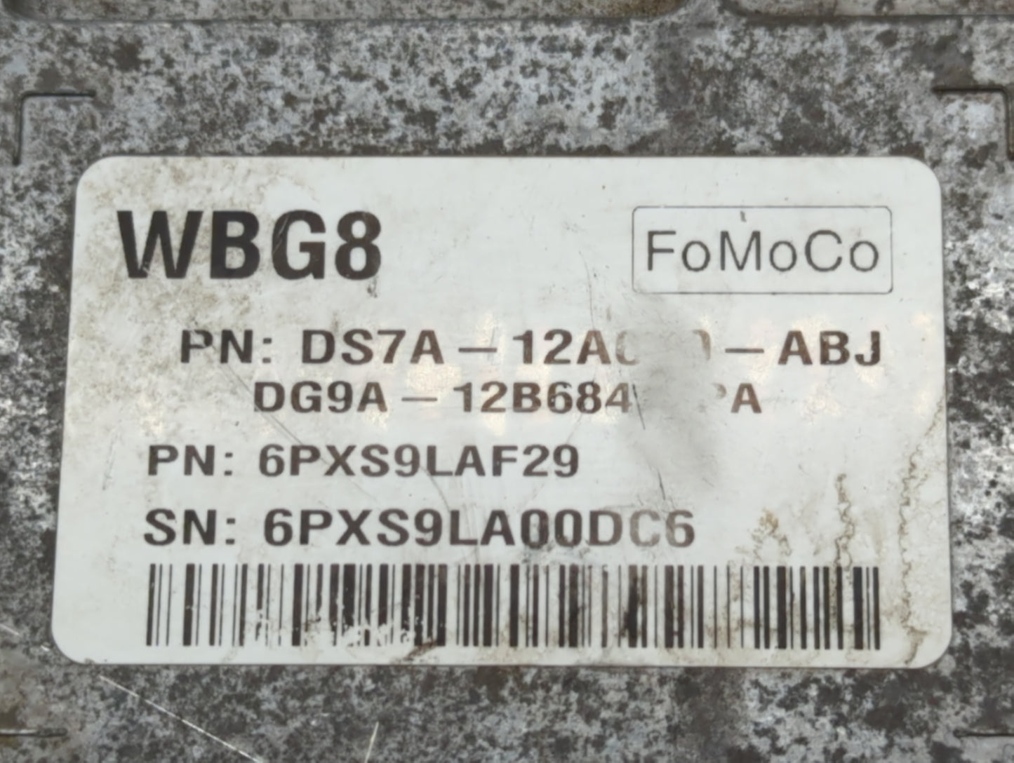 2013 Ford Fusion PCM Engine Control Computer ECU ECM PCU OEM P/N:DS7A-12A650-ACL DS7A-12A650-ACH, DS7A-12A650-ABJ Fits OEM U