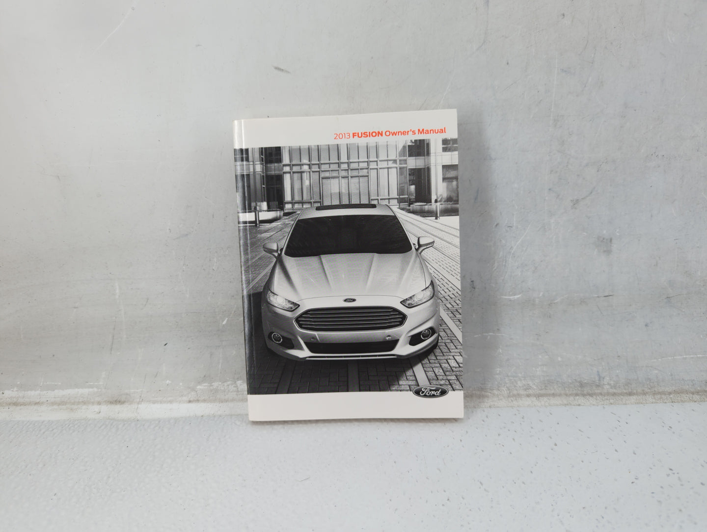 2013 Ford Fusion Owners Manual Book Guide P/N:DE5J 19A321 AA OEM Used Auto Parts - Oemusedautoparts1.com