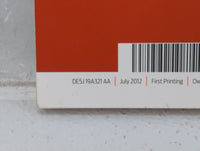 2013 Ford Fusion Owners Manual Book Guide P/N:DE5J 19A321 AA OEM Used Auto Parts - Oemusedautoparts1.com