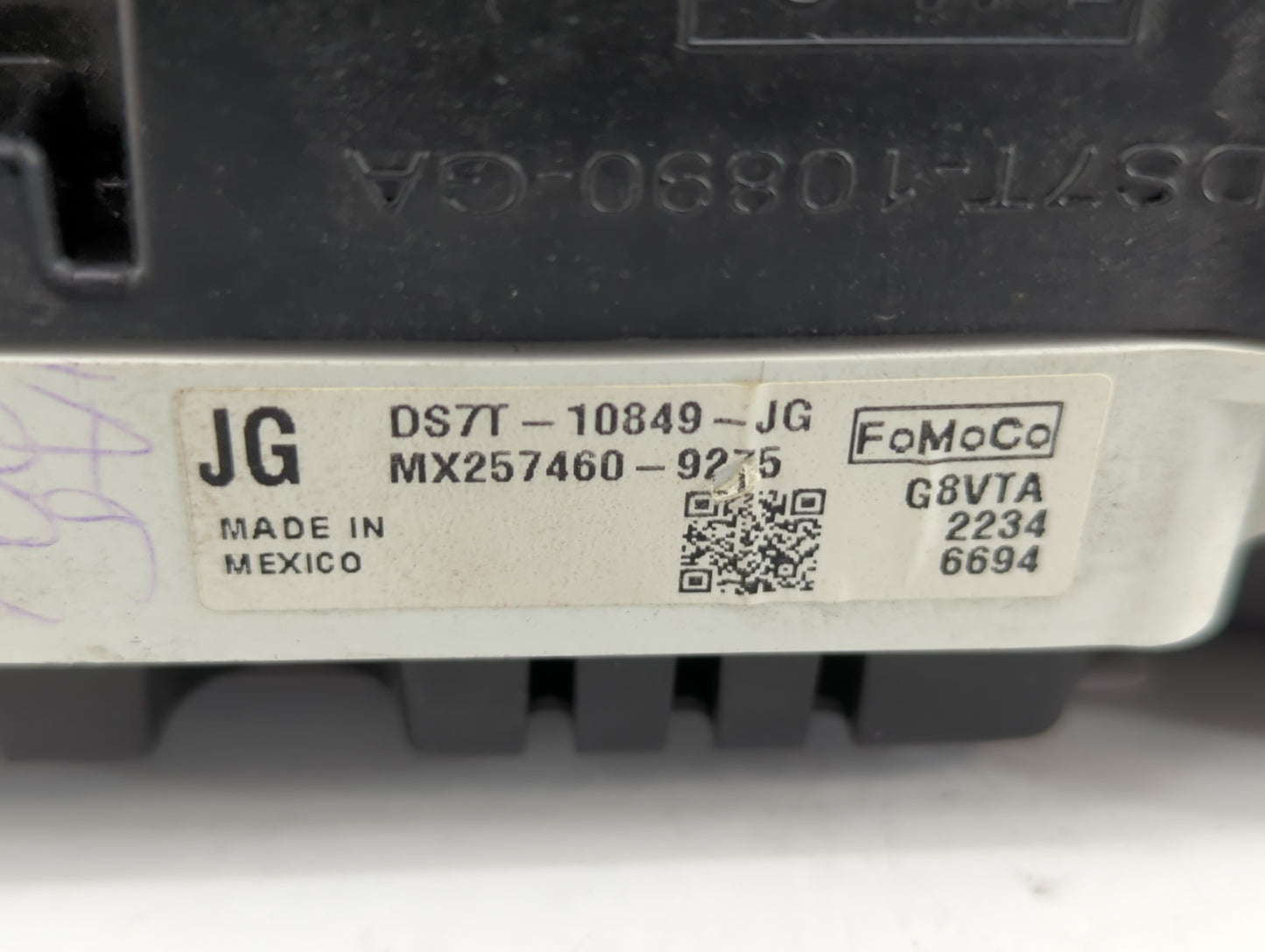 2013 Ford Fusion Instrument Cluster Speedometer Gauges P/N:DS7T-10849-JG Fits OEM Used Auto Parts - Oemusedautoparts1.com