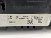 2013 Ford Fusion Instrument Cluster Speedometer Gauges P/N:DS7T-10849-JG Fits OEM Used Auto Parts - Oemusedautoparts1.com