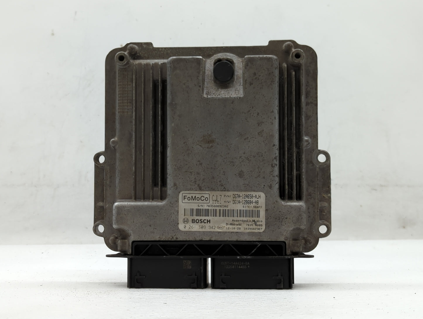 2013 Ford Fusion PCM Engine Control Computer ECU ECM PCU OEM P/N:DS7A-12A650-AJH Fits OEM Used Auto Parts - Oemusedautoparts