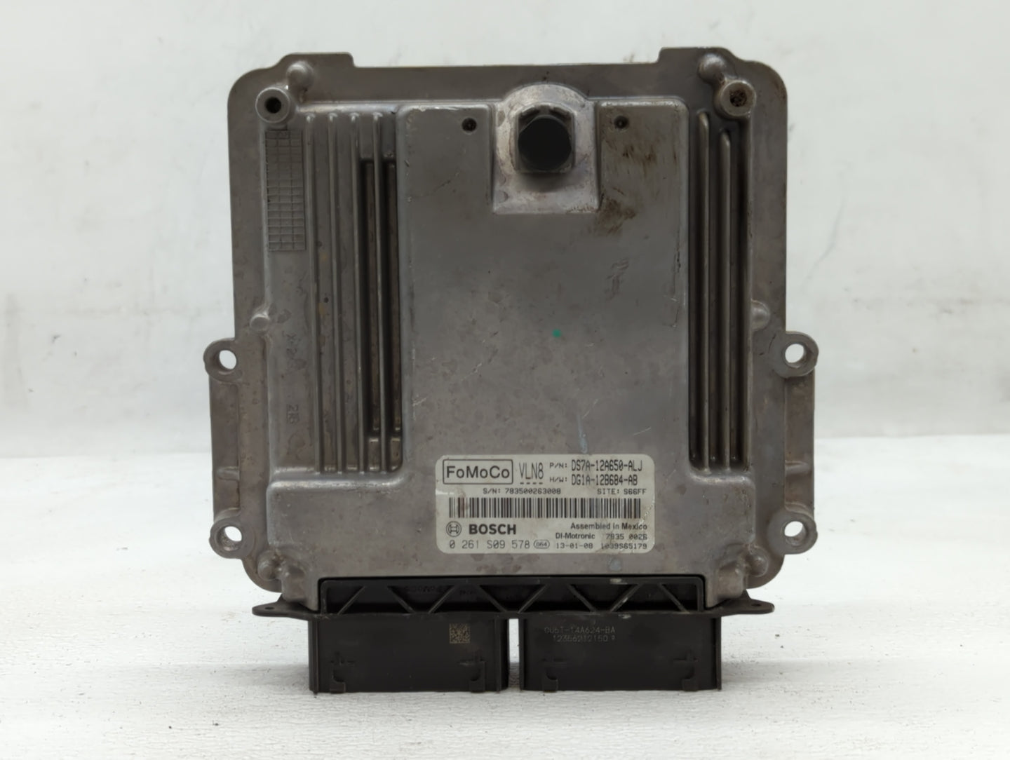 2013 Ford Fusion PCM Engine Control Computer ECU ECM PCU OEM P/N:DS7A-12A650-ALJ Fits OEM Used Auto Parts - Oemusedautoparts