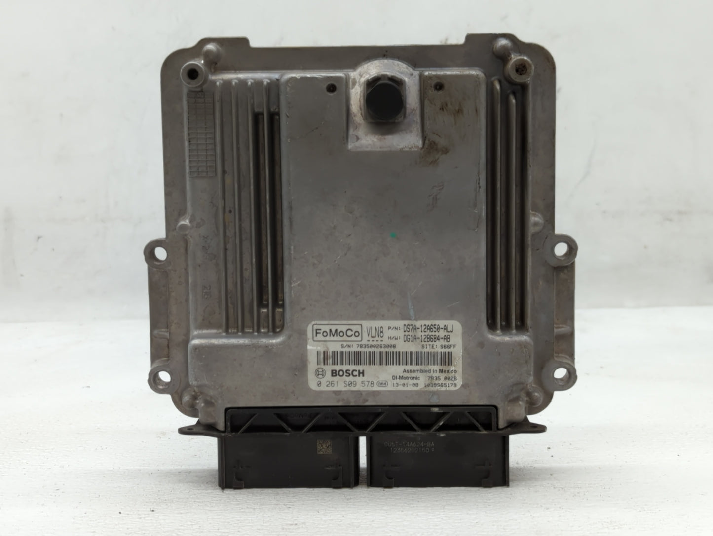 2013 Ford Fusion PCM Engine Control Computer ECU ECM PCU OEM P/N:DS7A-12A650-ALJ Fits OEM Used Auto Parts - Oemusedautoparts