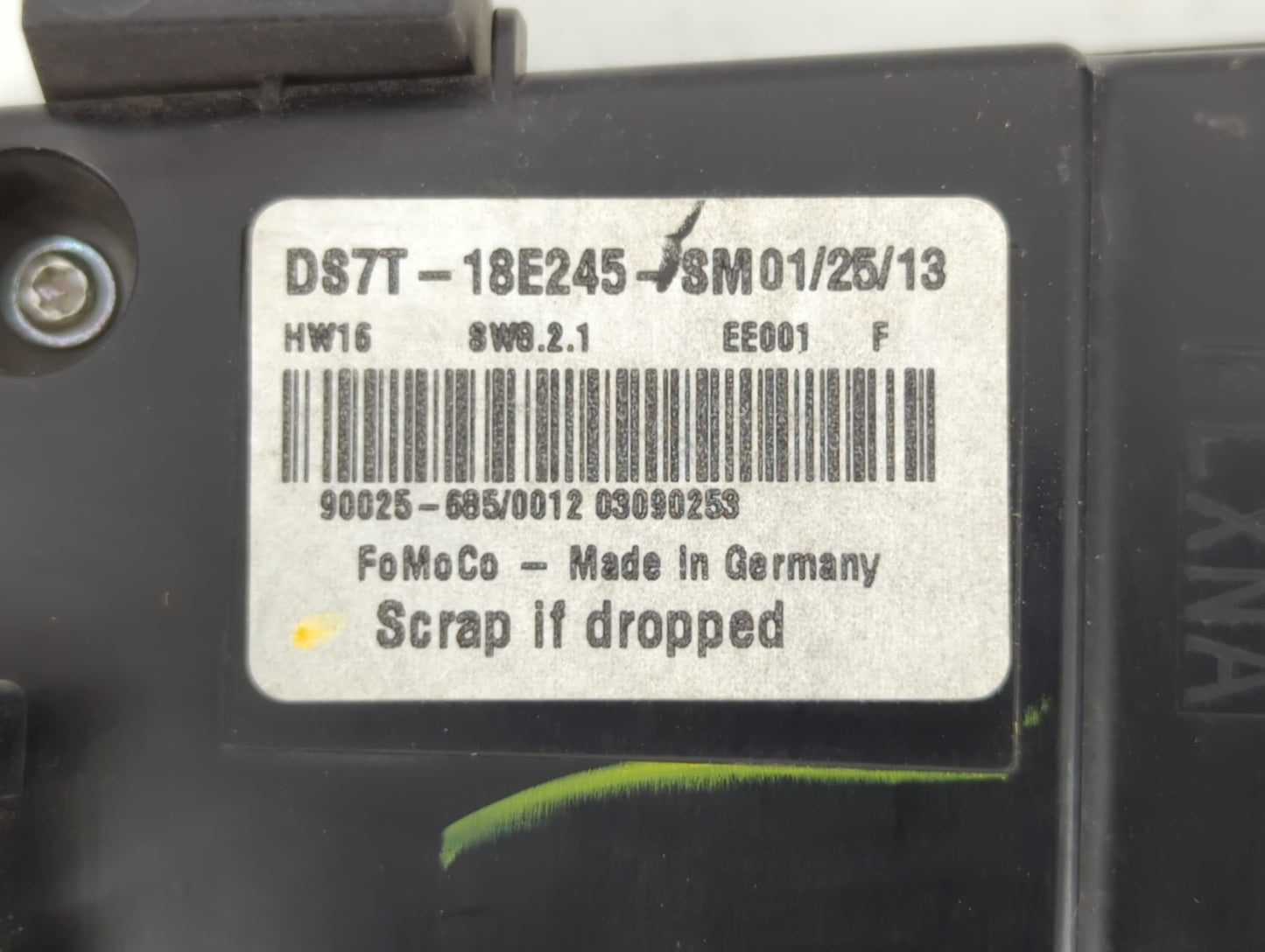 2013-2013 Ford Fusion Radio Control Panel - Oemusedautoparts1.com
