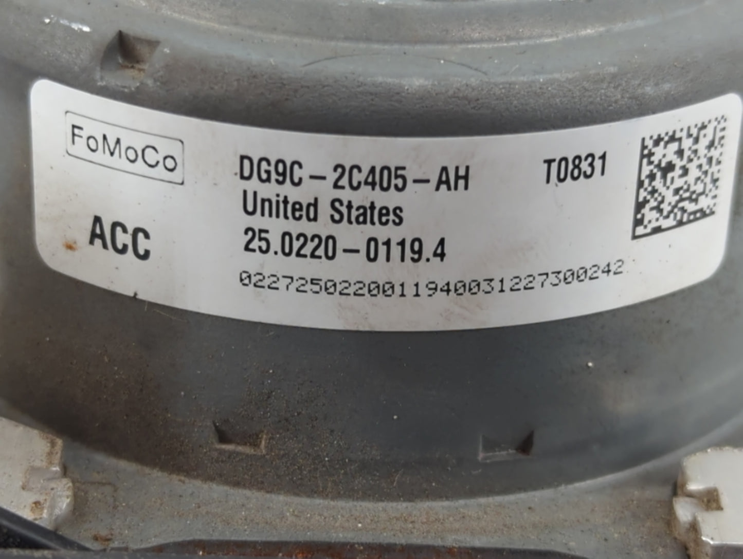 2013 Ford Fusion ABS Pump Control Module Replacement P/N:DG9C-2C405-AH Fits OEM Used Auto Parts - Oemusedautoparts1.com