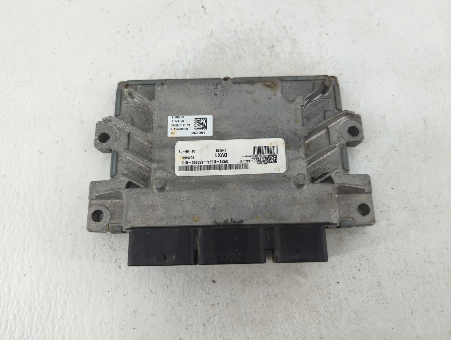 2013 Ford Fusion PCM Engine Control Computer ECU ECM PCU OEM P/N:DVX1-DS7A-12A650-BFB Fits OEM Used Auto Parts - Oemusedauto