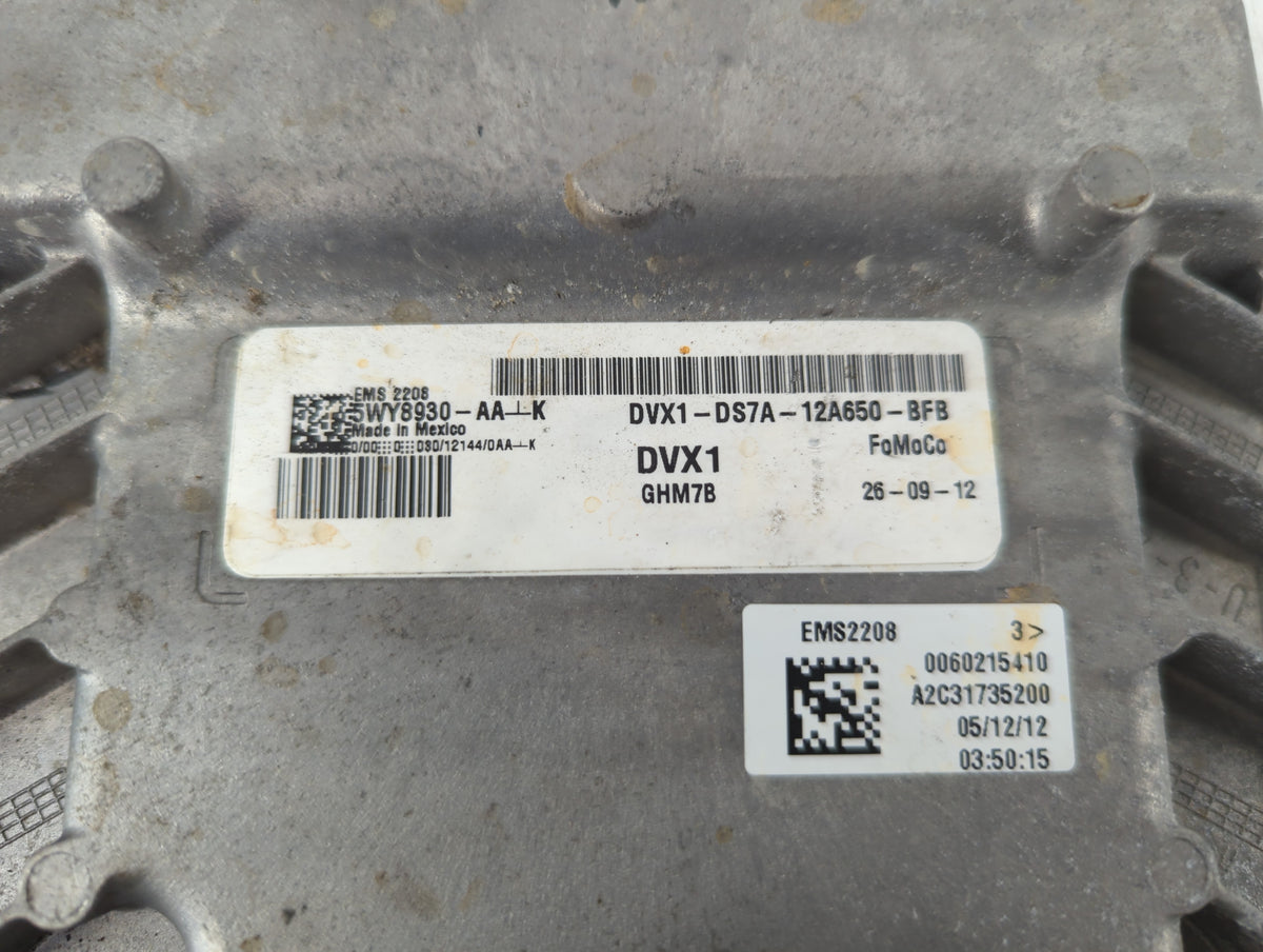 2013 Ford Fusion PCM Engine Control Computer ECU ECM PCU OEM P/N:DVX1-DS7A-12A650-BFB OEM Used Auto Parts - Oemusedautoparts