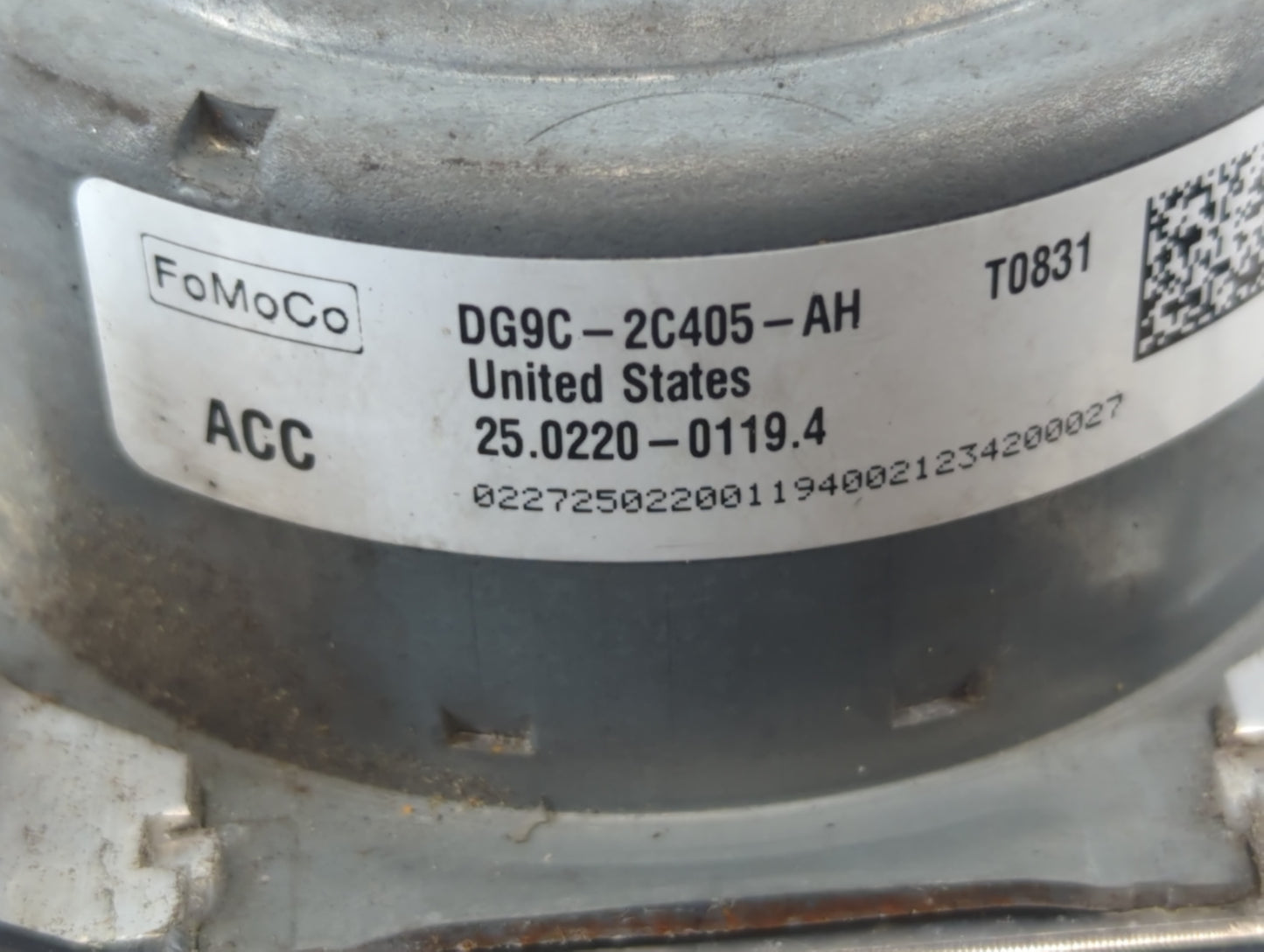 2013 Ford Fusion ABS Pump Control Module Replacement P/N:DG9C-2C405-AH Fits OEM Used Auto Parts - Oemusedautoparts1.com